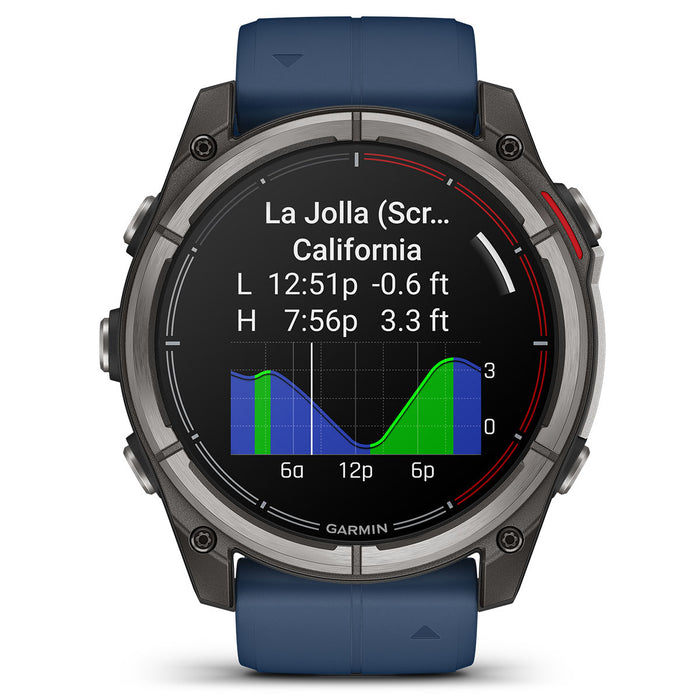 Garmin quatix 8 AMOLED Marine GPS Smartwatch