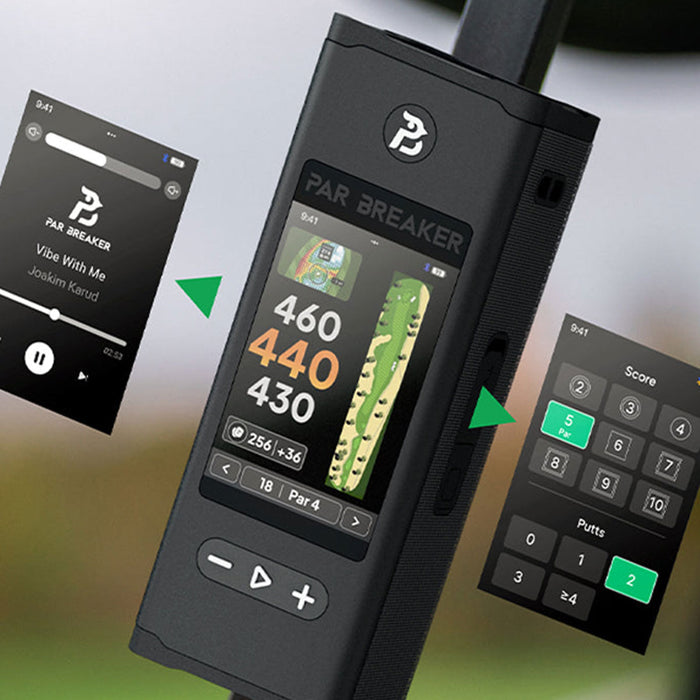 Par Breaker Vibe Caddie Pro Golf GPS Speaker