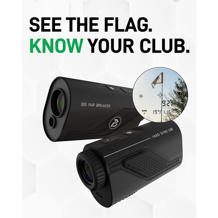 Par Breaker Yard Sync L10 Golf Rangefinder