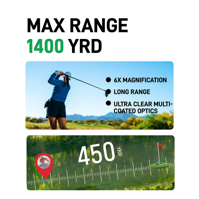 Par Breaker Yard Sync L20 Golf Laser Rangefinder