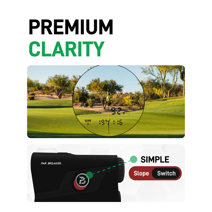Par Breaker Yard Sync L30 Golf Laser Rangefinder