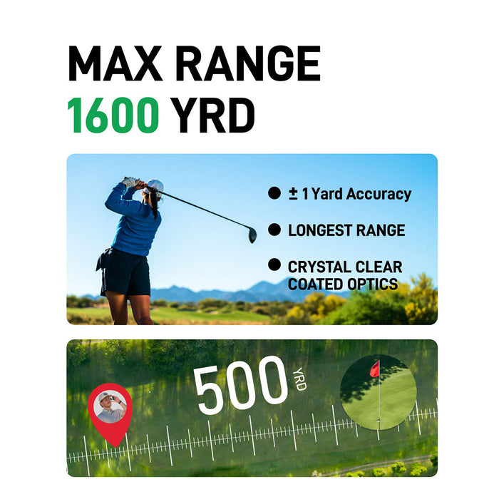 Par Breaker Yard Sync L30 Golf Laser Rangefinder