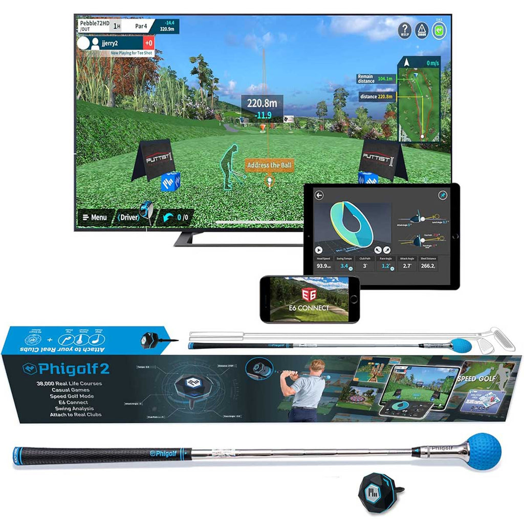【ほぼ新品】Phigolf 2 ファイゴルフ2 Phigolf 2 Golf Swing Trainer & Virtual Golf Simulator — PlayBetter