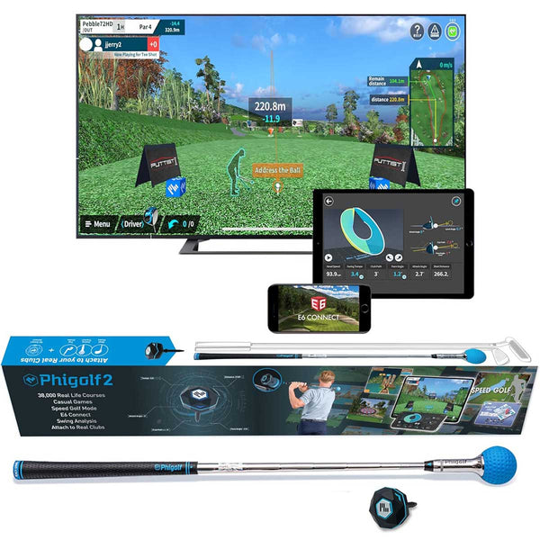 Phigolf 2 Golf Swing Trainer & Virtual Golf Simulator — PlayBetter
