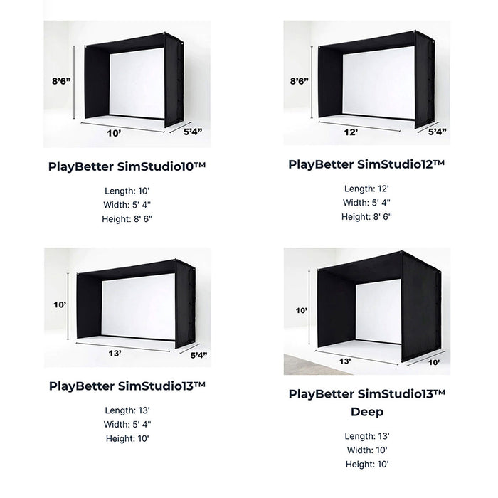 playbetter simstudio home studio package sizes - which size is right for you?