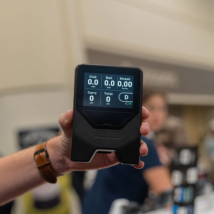 Shot Scope LM1 Golf Launch Monitor Home Net Studio with The Net Return Premium Hitting Net Package