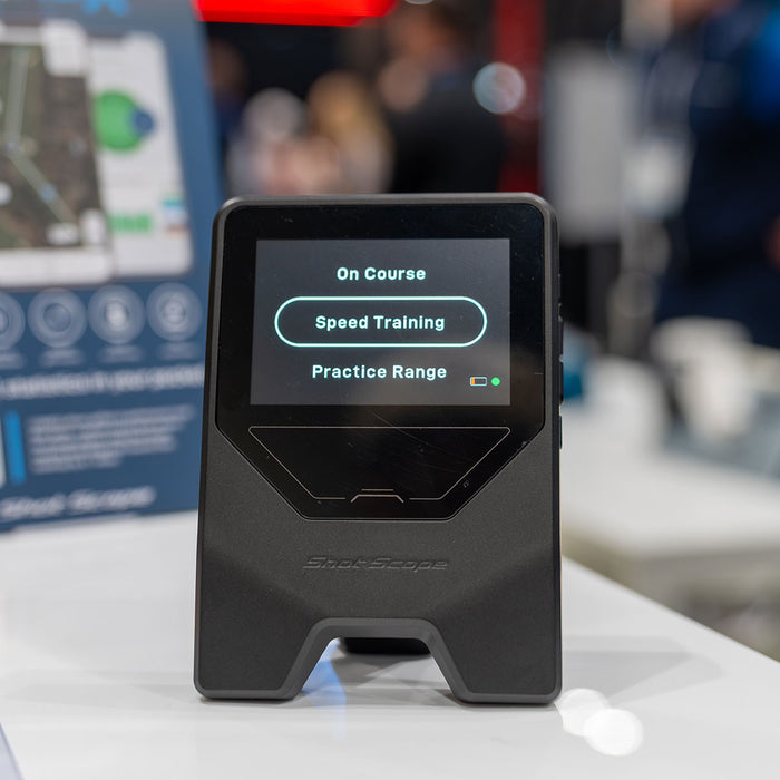 Shot Scope LM1 Golf Launch Monitor Home Net Studio with The Net Return Premium Hitting Net Package