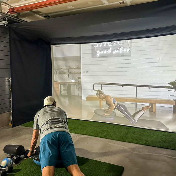 SportScreen Vanish Series Retractable Golf Studio Enclosure