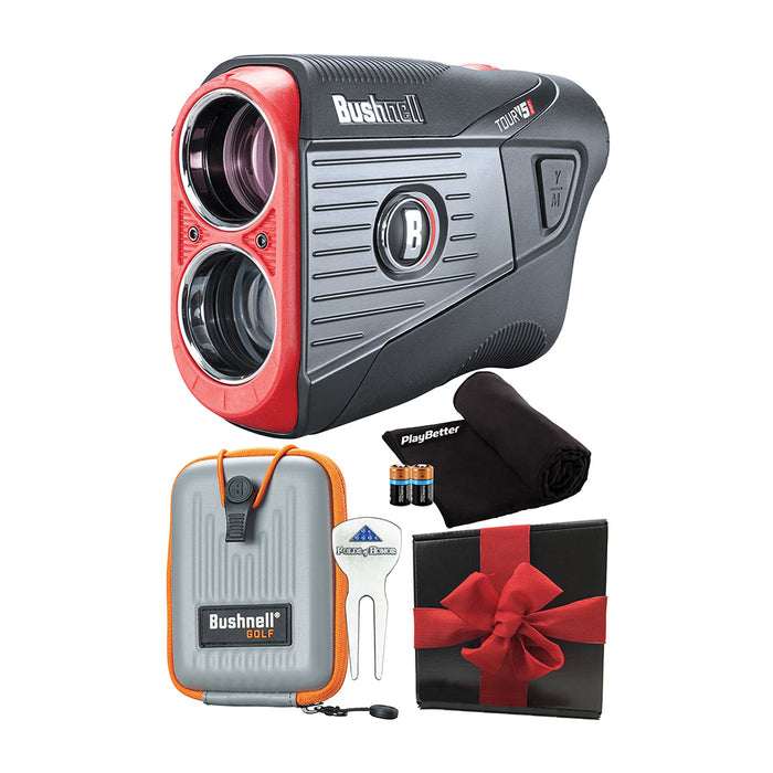 Bushnell Tour V5 / Tour V5 Shift Golf Laser Rangefinder Patriot Pack