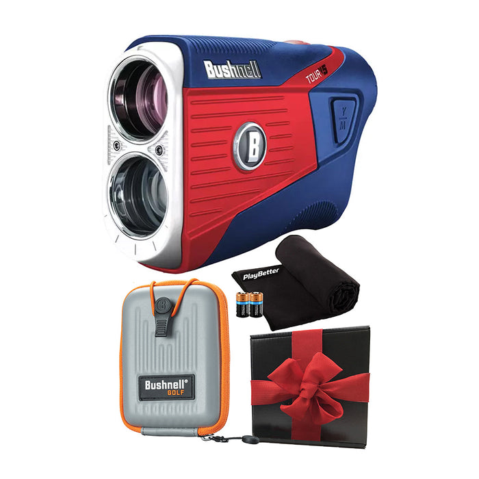 Bushnell Tour V5 Tour V5 Shift Golf Laser Rangefinder Patriot Pack