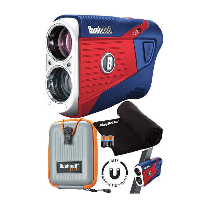 Bushnell Tour V5 / Tour V5 Shift Golf Laser Rangefinder Patriot Pack