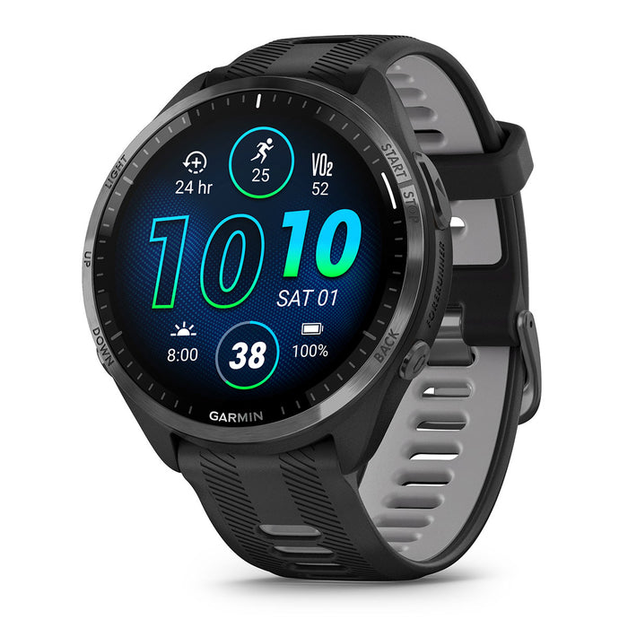 Garmin Forerunner® 955, GPS Running Smartwatch, Whitestone, Tailored to  Triathletes, Long-Lasting Battery 