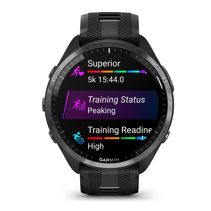 Montre GPS de running & triathlon Garmin Forerunner 965 Black