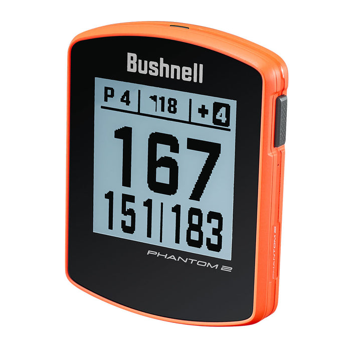 Bushnell Phantom 2 Handheld Golf GPS - Orange - Left Angle