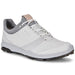 ECCO Women's BIOM Hybrid 3 GTX Golf Shoes - White-Black - Left Angle