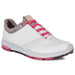 ECCO Women's BIOM Hybrid 3 GTX Golf Shoes - White-Teaberry - Left Angle