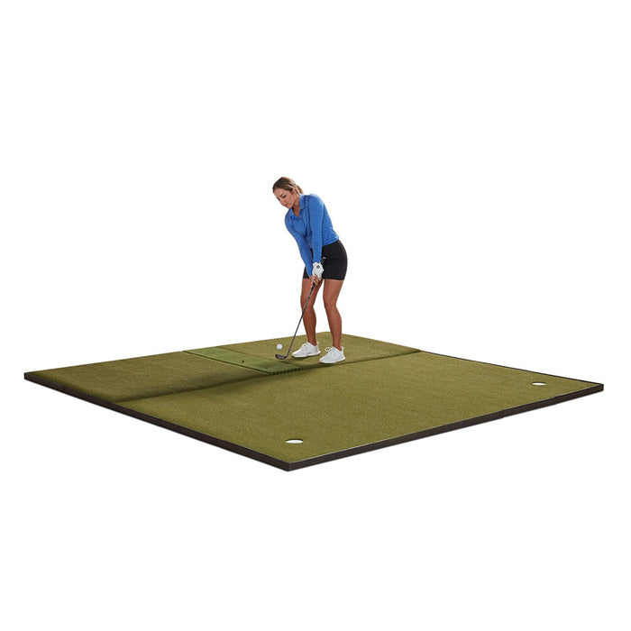 Fiberbuilt Combo Golf Hitting & Putting Mat System