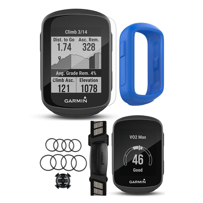Gps Cycling Computer Garmin Edge 130 Hr Bundle Review Garmin Edge