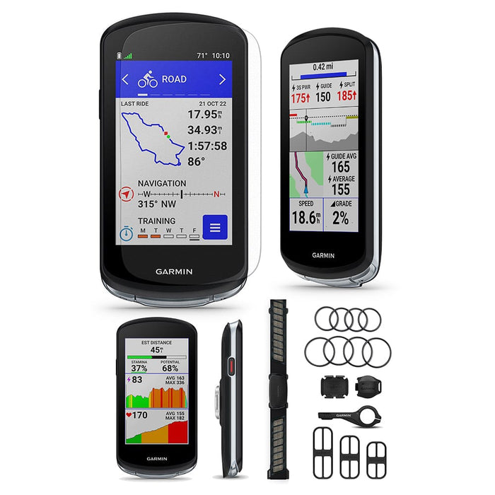 Garmin Edge 1040 Solar GPS Bike Computer + Navigation System