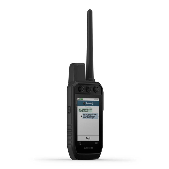 Garmin Alpha 200i GPS Dog Tracker Handheld Only - Left Angle 