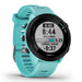 Garmin Forerunner 55 Beginner Running Watch - Aqua - Right Angle