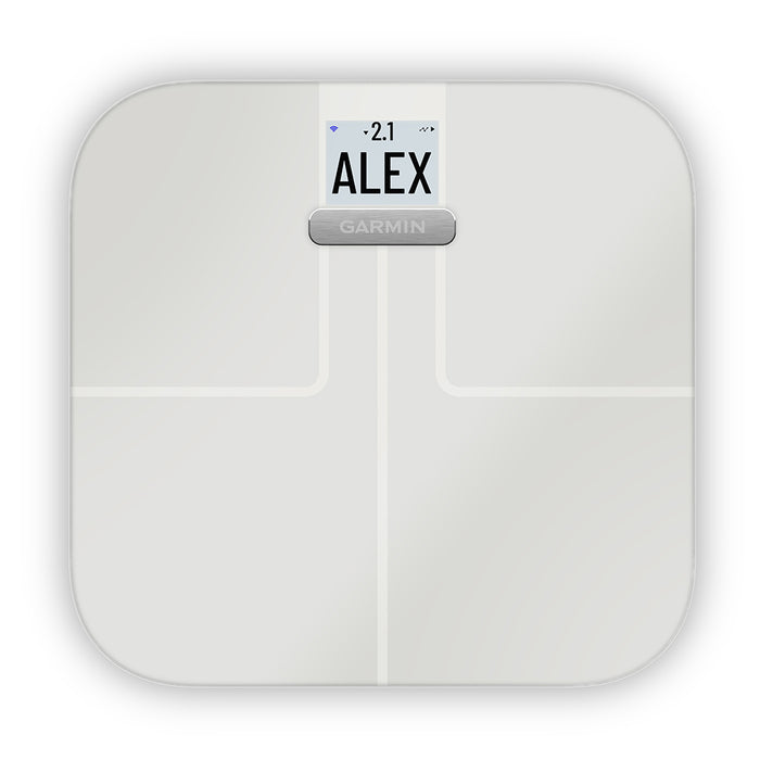 Garmin Index S2 Smart WiFi Connected Scale - White