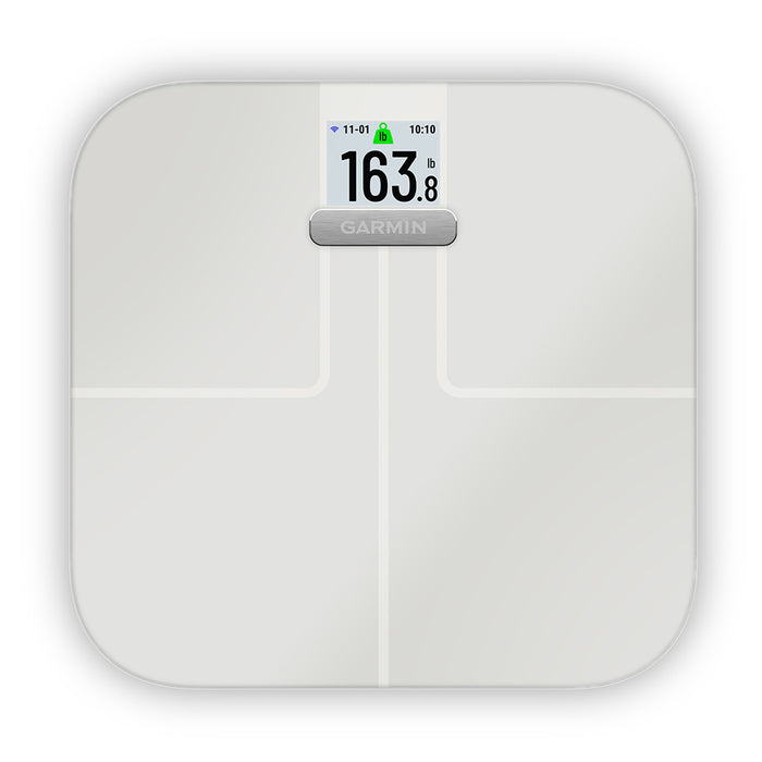 Garmin Index S2 Smart Bathroom Scale - White