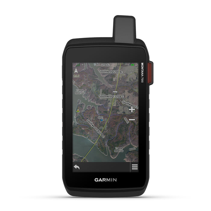 Garmin Montana 700i GPS Handheld for Hiking - Front Angle