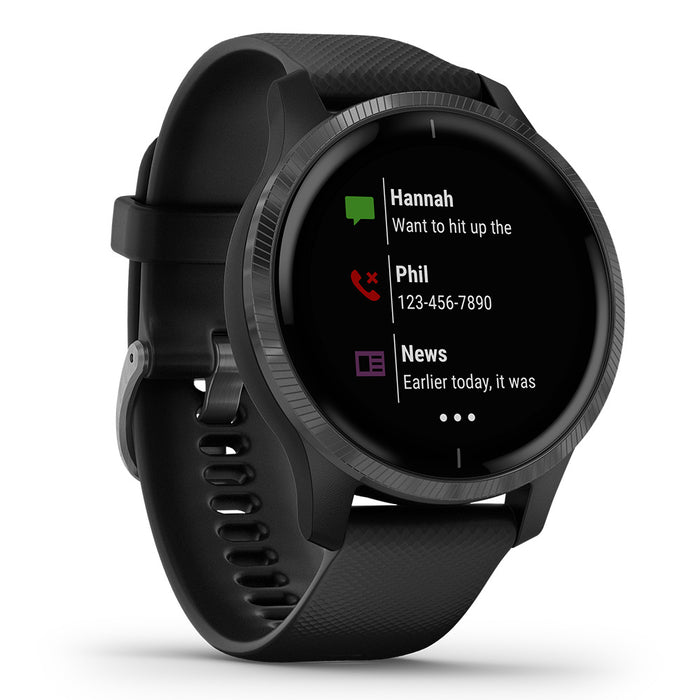 Garmin Venu® Fitness GPS Smartwatch (Black/Slate)