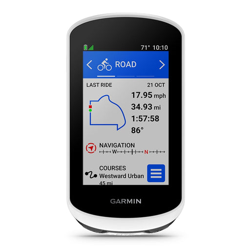  Chooee 4D Silicone Protective Cover case for Garmin Edge 530  with Screen Protector Blue : Electronics