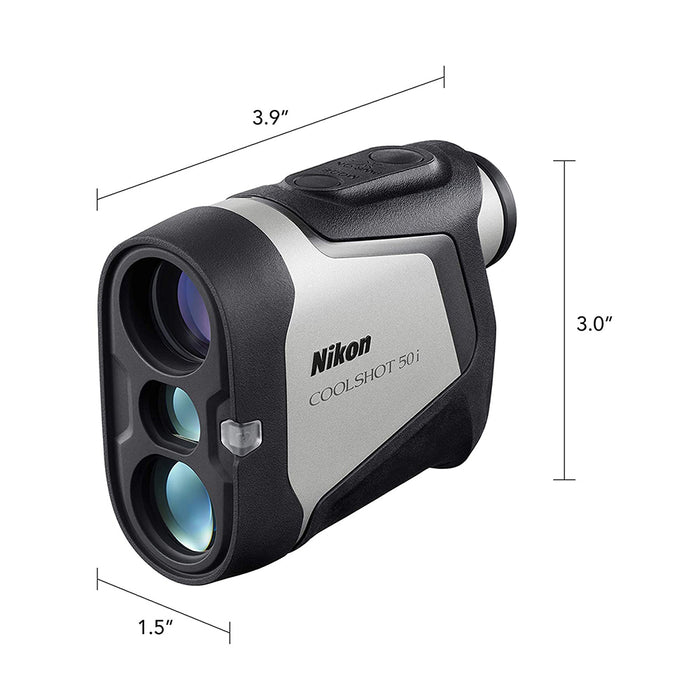 Nikon COOLSHOT 50i Golf Rangefinder | Slope & Cart Magnet — PlayBetter