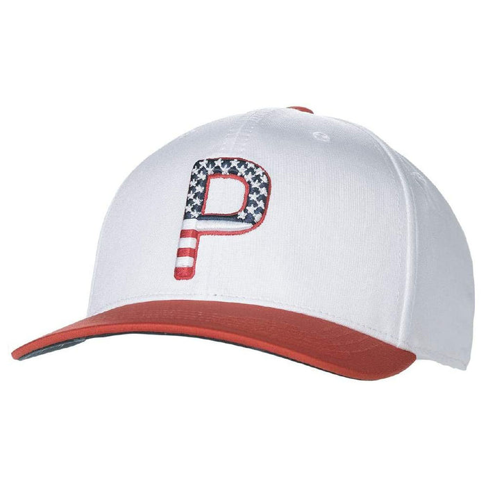 Puma P 110 Stars & Stripes Golf Cap | Puma Golf Hat — PlayBetter | Flex Caps