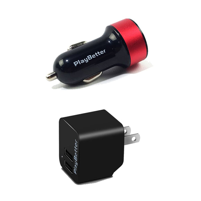 PlayBetter USB Car & Wall Adapters