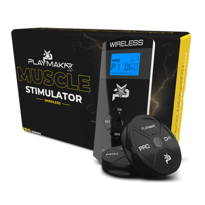 PlayMakar Sport Muscle Stimulator - Black