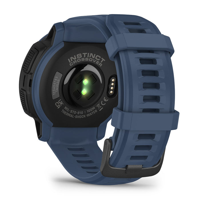  Garmin Instinct Crossover Solar, Rugged Hybrid Smartwatch with  Solar Charging Capabilities, Analog Hands and Digital Display, Graphite,  Adjustable : Electronics