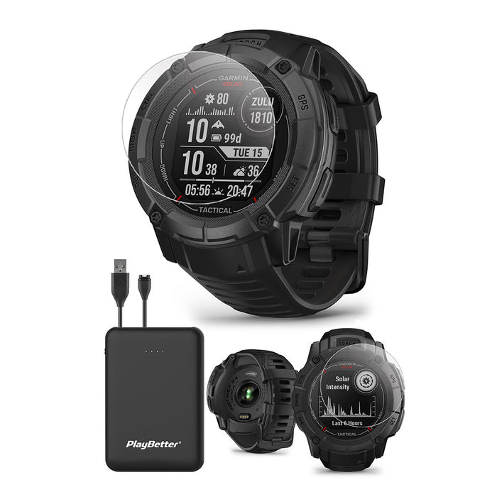 Buy 2023 Garmin Instinct 2X Solar Rugged GPS Smartwatch — PlayBetter