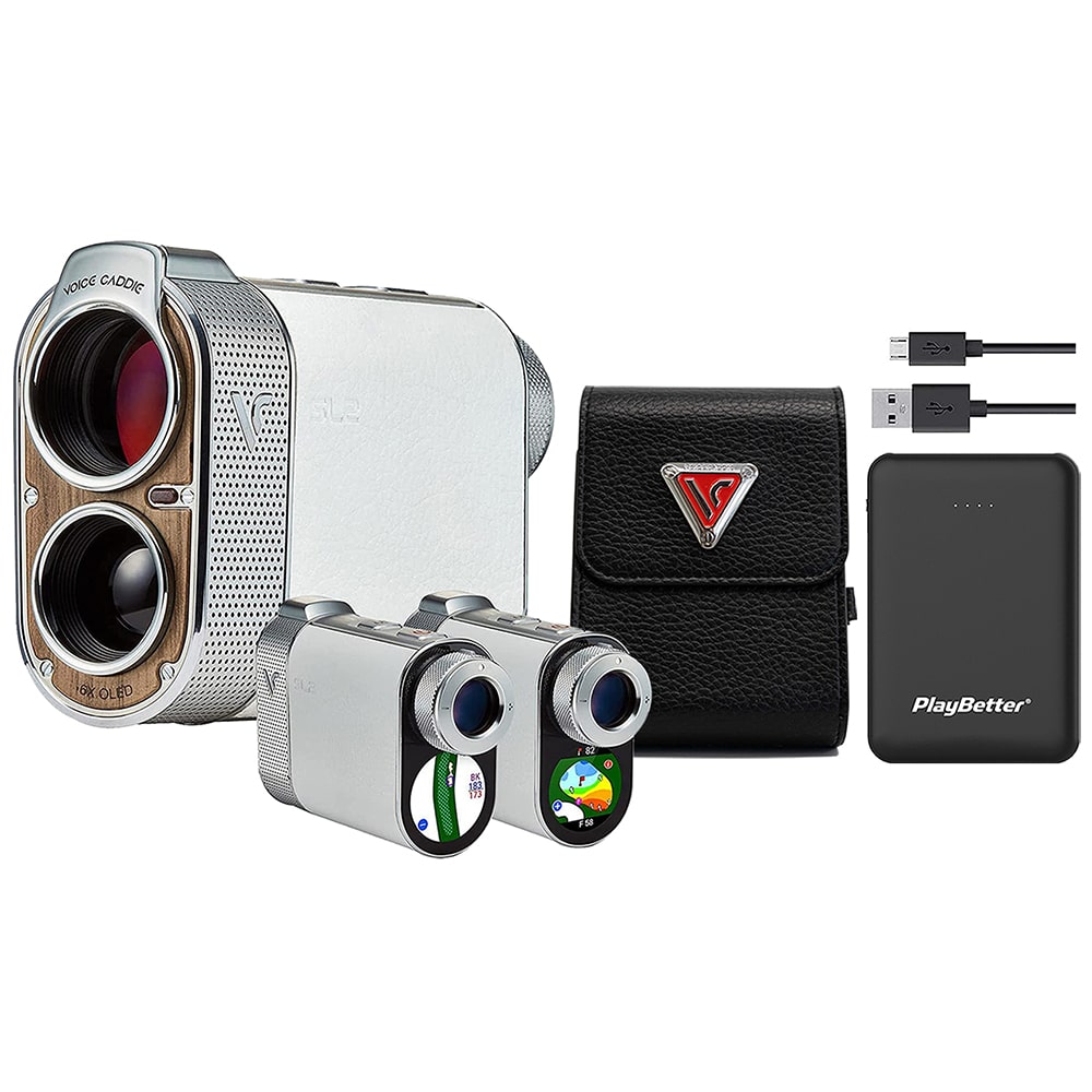 Voice Caddie SL2 (Slope) Active Hybrid GPS Laser Rangefinder 