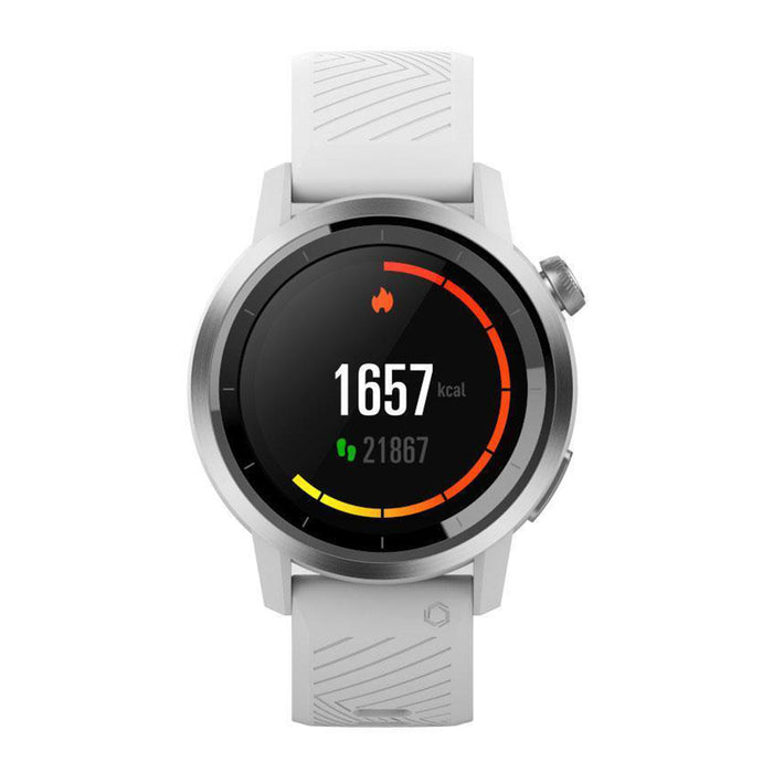 Coros APEX Premium Multisport GPS Watch - White/Silver - Front Angle