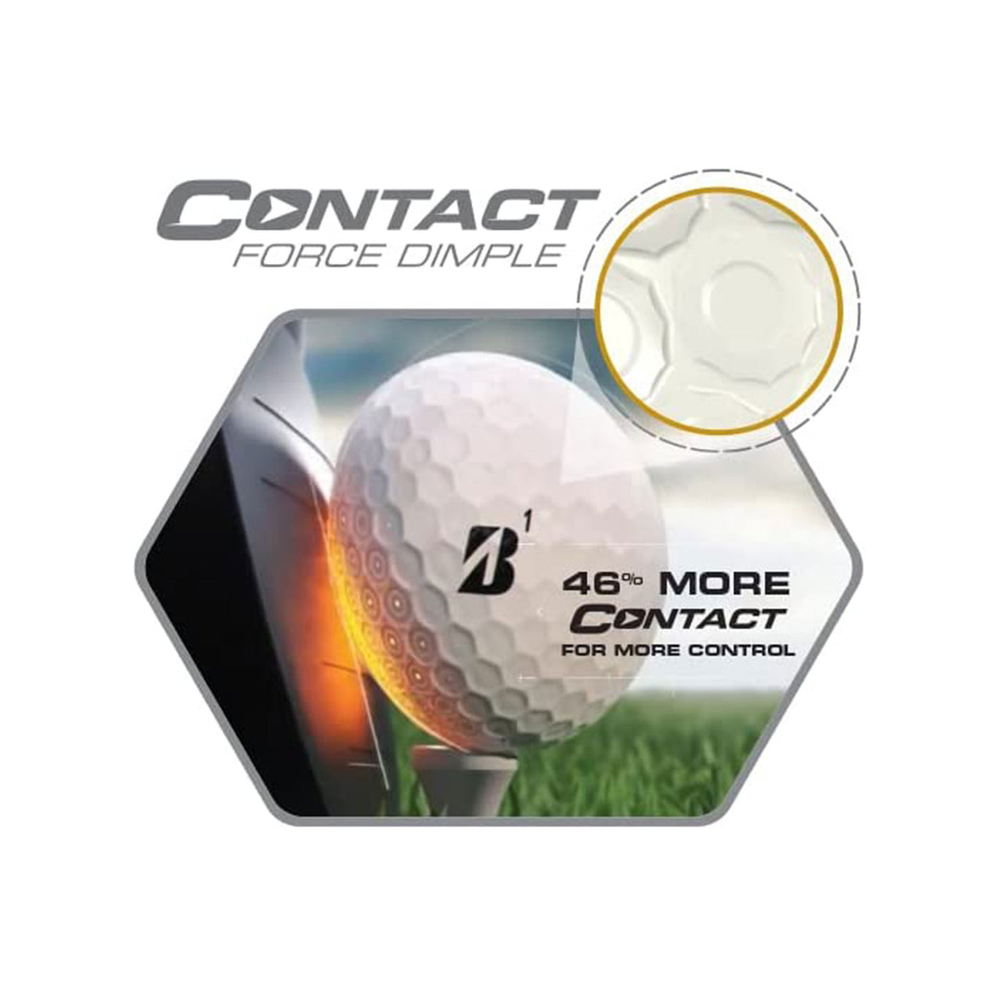 Bridgestone e12 CONTACT Golf Balls Straight Distance Golf Balls