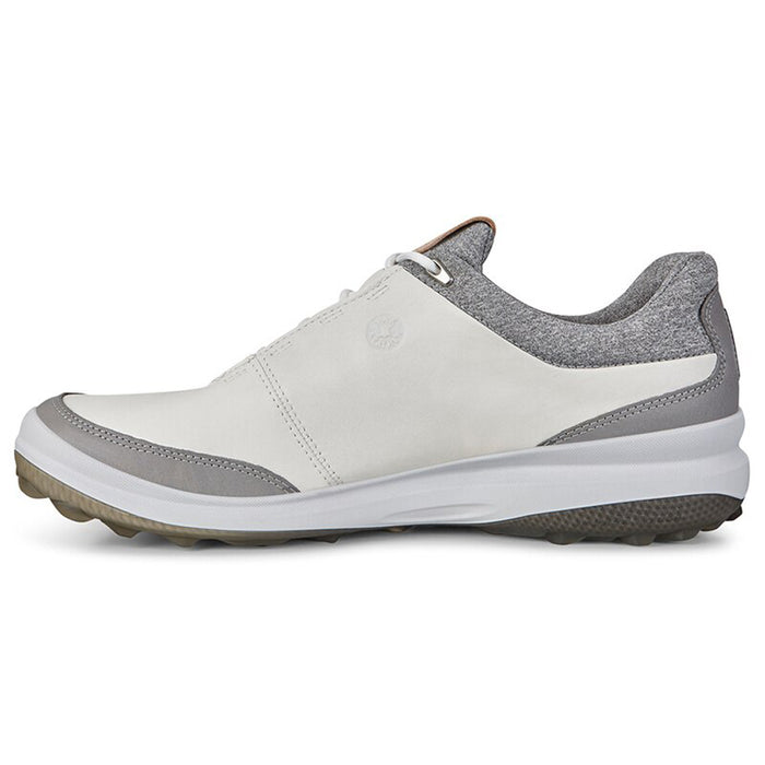 ECCO Men's BIOM Hybrid 3 GTX Golf Shoes - White-Dynasty - Left Side