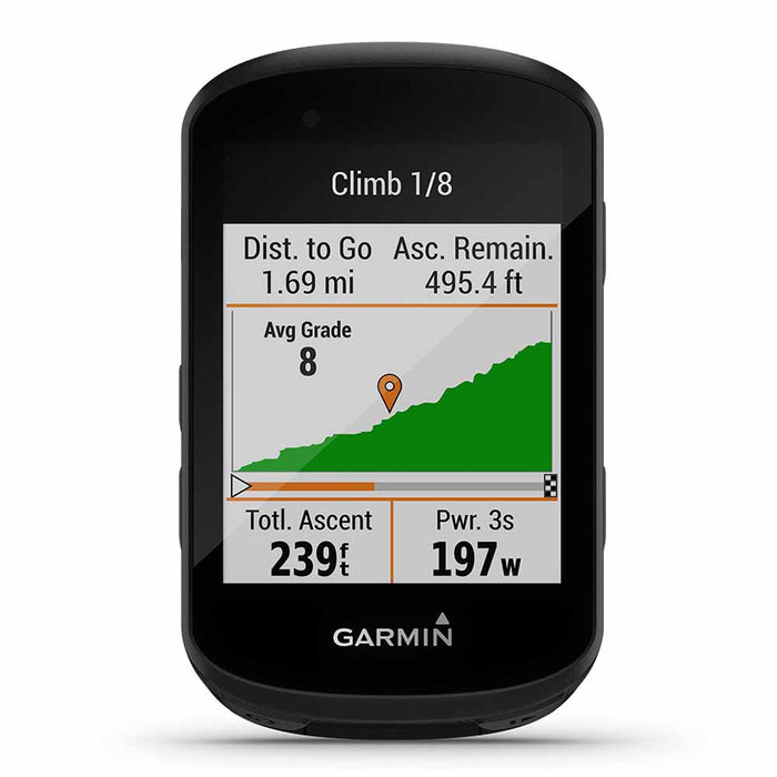 Garmin Edge 530 Performance GPS Cycling Computer ‎- Front Angle