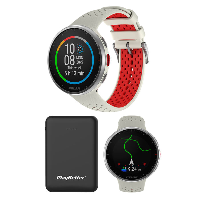 Polar Pacer Pro GPS Running Watch, Carbon Gray - Worldshop