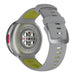 Polar Vantage V2 Premium Multisport GPS Watch - Silver/Gray/Lime - Back Angle