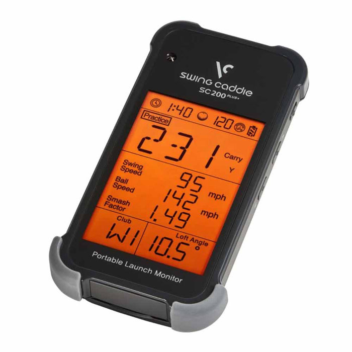 Swing Caddie SC200 PLUS by Voice Caddie Portable Launch Monitor‎ - Flat Right Tilt