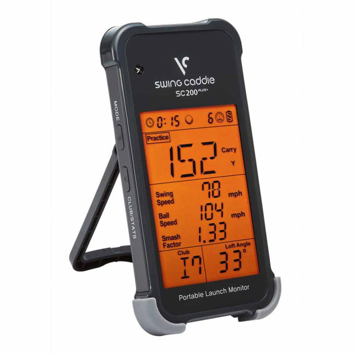 Swing Caddie SC200 PLUS by Voice Caddie Portable Launch Monitor‎ - Left Angle