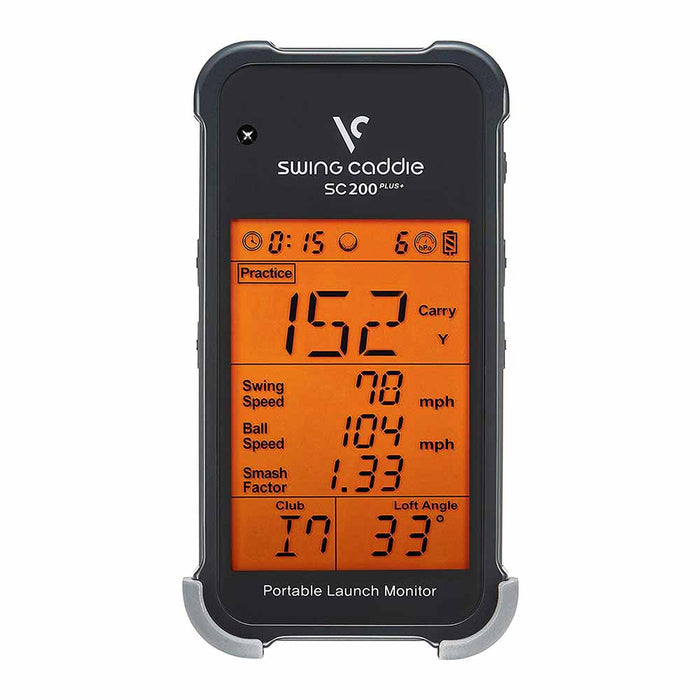 Swing Caddie SC200 PLUS by Voice Caddie Portable Launch Monitor‎ - Front Angle