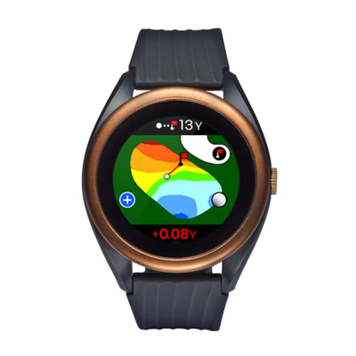 2021 Voice Caddie T8 Golf GPS Watch - Front Angle