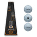 Wellputt Mat Start 10 ft with Bridgestone Tour B XS Golf Balls (3-Pack)